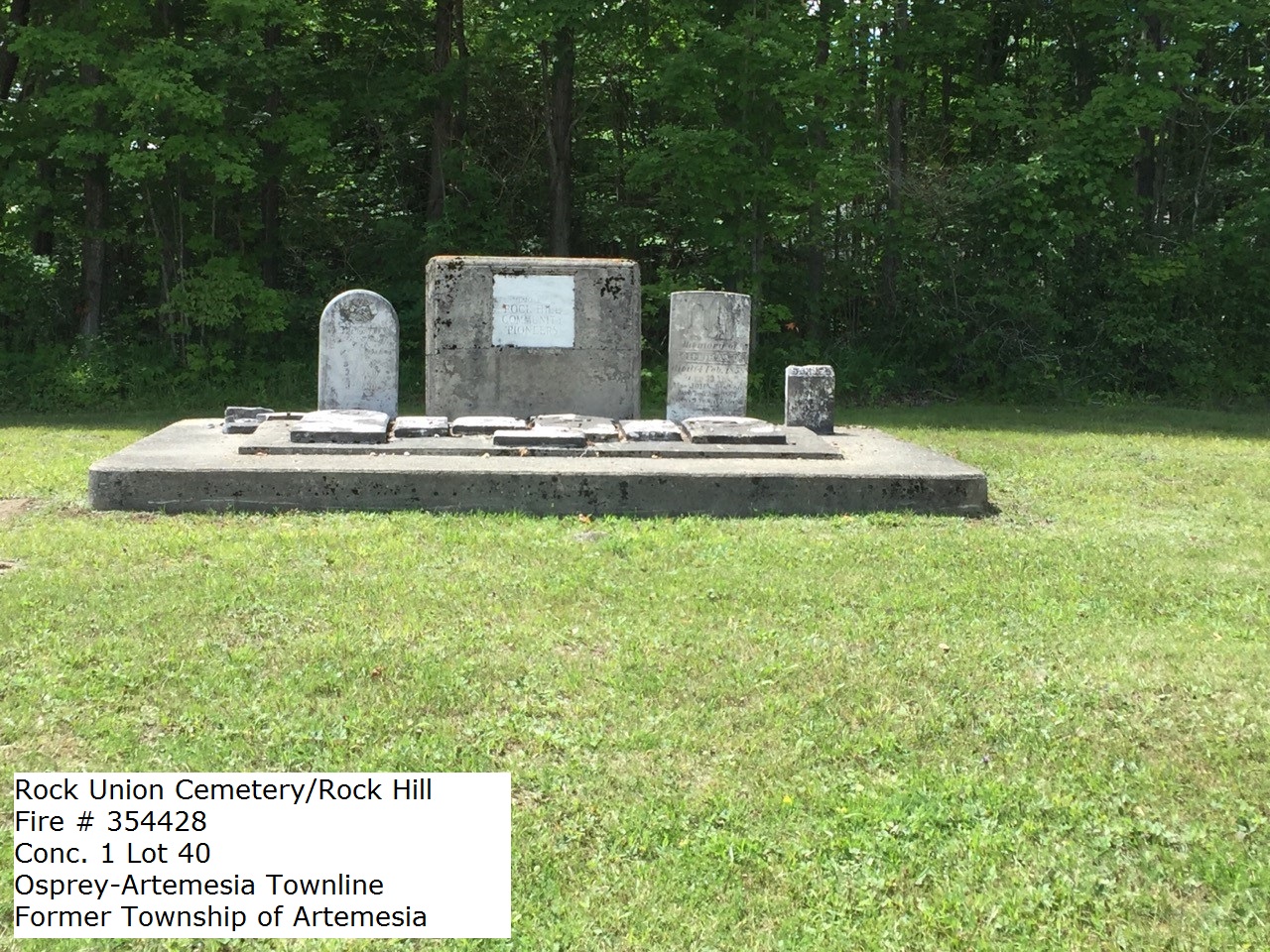 Picture of Rock Union - Rock Hill Cemetery