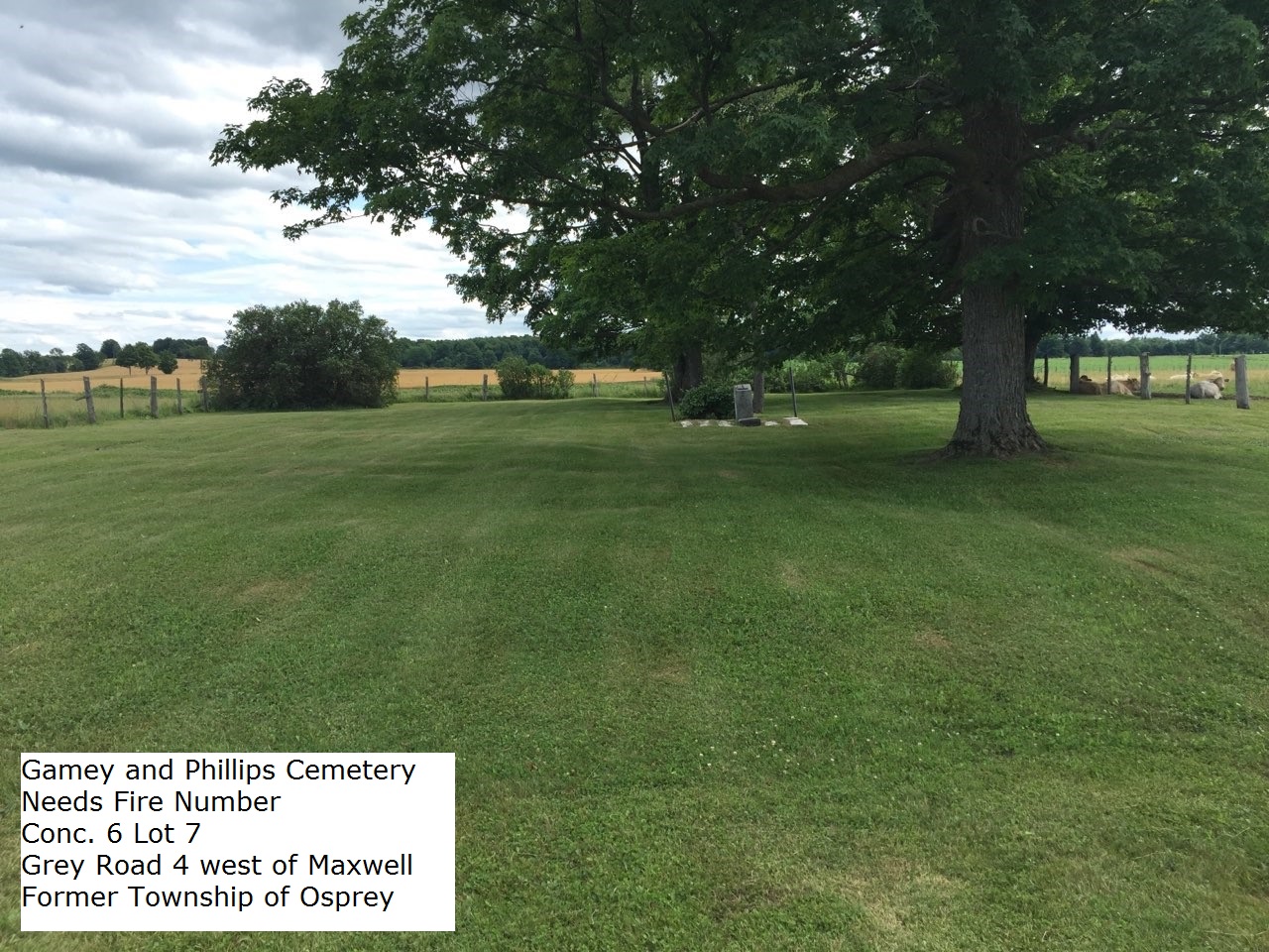 Picture of Gamey and Phillips Cemetery