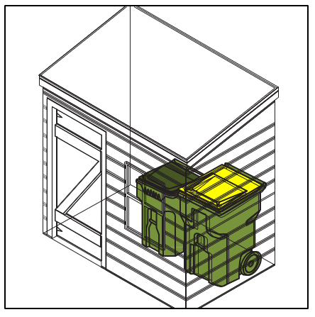 Carts in shed